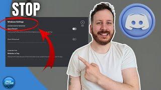 How To Stop Discord From Opening On Startup