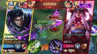 GLOBAL ALUCARD VS PRO GLOBAL FREYA!! | HARD CARRY SOLO RANKED INTENSE MATCH | BEST BUILD 2025! MLBB