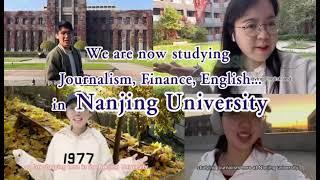 Video resumes: NJU (nanjing university) international reporting class