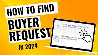 How to Find Buyer Requests on Fiverr 2024