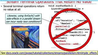 The Java Streams forEach() and forEachOrdered() Terminal Operations