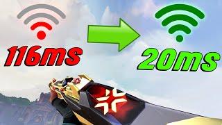 How to LOWER PING in Valorant EASY! (Reduce Latency Guide) *2022*