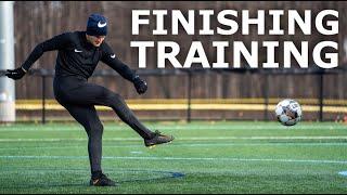 Improve Your Finishing With Both Feet | Full Technical Training Session For Footballers