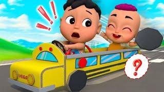 Wheels on the Bus + More | THE BEST Song for Children | RaydenCoco Nursery Rhymes & Kids Songs