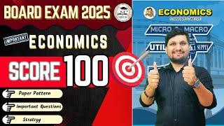 12th Economics  Study Plan & Important Questions for Bord Exam 2025 || Maharashtra Board || AKCA