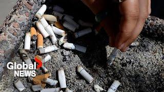 Canadian leaders pressured to curb smoking in tobacco settlement negotiations