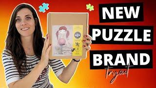 NEW Puzzle Brand Tryout | Is it really a WOODEN puzzle? 
