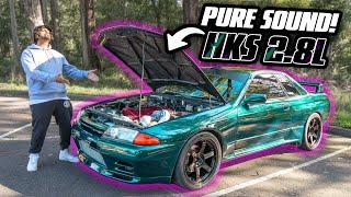 My First Reaction to the HKS Built 2.8L Stroker RB26  |  Pure Sound