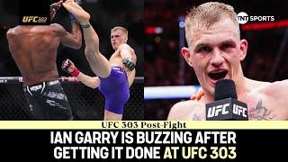 "I WILL BE THE GUY TO STAND IN"  - Ian Garry READY for more after beating Michael Page at #UFC303