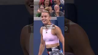 Fan PROPOSES to Maria Sakkari! 