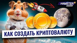 Создайте собственную криптовалюту : от идеи до запуска ️ Hamster Academy