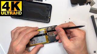 ZTE Blade A7 - Disassembly Charging Connector Replacement / Разборка Замена Разъема Зарядки