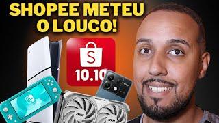 SHOPEE METEU O LOUCO E LIBEROU UM MONTE DE OFERTAS BOAS NESSE 10.10