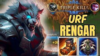 RENGAR, HOW TO DELETE EVERYONE!(THE MOST BROKEN URF CHAMPION!)