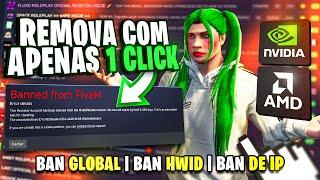 COMO TIRAR BAN DO FIVEM RÁPIDO COM 1 CLICK (AMD/NVIDIA) ATUALIZADO 2024