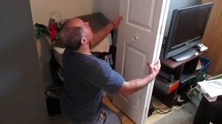 How to repair a damaged bi-fold door