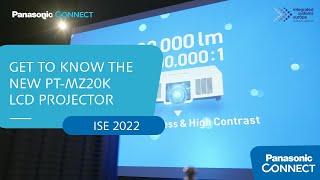 Get to Know the New PT-MZ20K LCD Projector – Panasonic Live @ ISE 2022