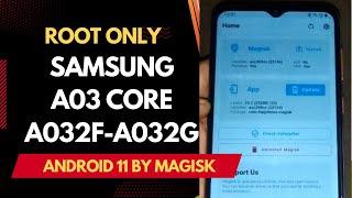  easy and simple  how to root samsung a03 core a032f / a032g