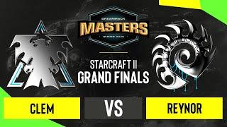 SC2 - Clem vs. Reynor - DH Masters: Winter 2020 - Grand Finals - EU