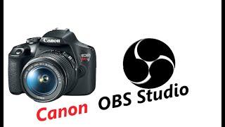 Canon Camera in OBS Studio
