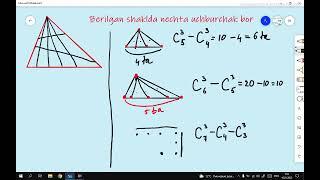 Shaklda nechta uchburchak bor