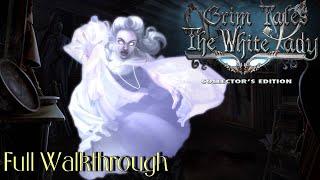 Let's Play - Grim Tales 13 - The White Lady - Full Walkthrough
