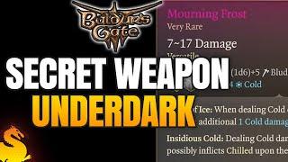 Secret Underdark Weapon MOURNING FROST - BALDUR'S GATE 3
