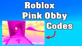 Roblox Pink Obby Codes ! 