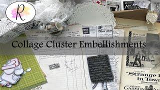 Creating Collage Cluster Embellishments for Junk Journals | Part 1