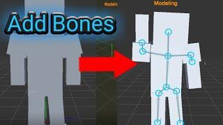 How to connect Bones on Your Humanoid Models | Prisma 3D Part 2