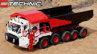 LEGO Technic MOC REXX Truck 1:15, 5 x Buggy-motors and 4 x BuWizz, 95 cm long