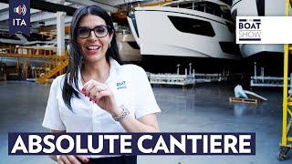 [ITA] ABSOLUTE YACHTS - Factory Tour - What Women Want? The Boat Show