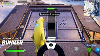 Fortnite BUNKER is NOW OPEN in Todays Update! (Secret Bunker)