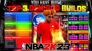 TOP 3 BEST BUILDS in NBA 2K23 are GAME BREAKING! These BUILDS CAN DO EVERYTHING! BEST BADGES 2K23