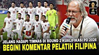 BERLANGSUNG SENGIT‼️Indonesia Vs Filipina, Kualifikasi Piala Dunia 2026 Zona Asia..