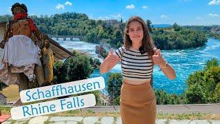 Schaffhausen Switzerland and Rhine Falls