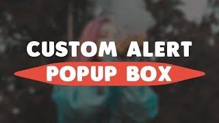 Custom Alert Popup Box Using HTML CSS JavaScript