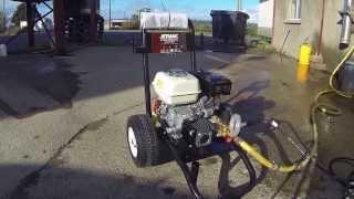 Honda gx 200 petrol pressure washer from Jetmac systems