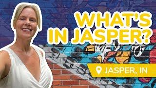 Jasper Indiana Riverfront, Square, Churches, Parks VLOG Tour