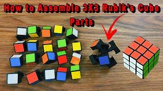 How to Assemble Rubik's Cube Parts 3x3 | Kaise Toote Huye Rubik's Cube ko Jode | 3x3 Rubiks Cube