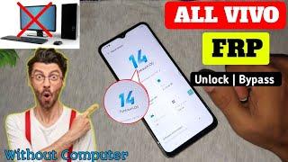 ALL Vivo Frp Bypass New Security Update Android 14 || New Solution Vivo Frp Unlock  || Without Pc