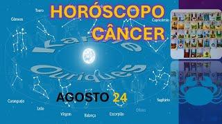 Signo de CÂNCER - Previsões agosto 24