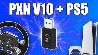 КАК ПОДКЛЮЧИТЬ РУЛЬ PXN V10 К PS5 - обзор переходника PXN N5