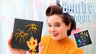 How to make a Firework Canvas in Art Club with Miss Burford