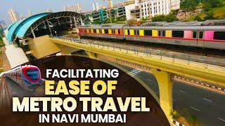 Navi Mumbai Metro route from Belapur to Pendhar will promote robust mobility & connectivity