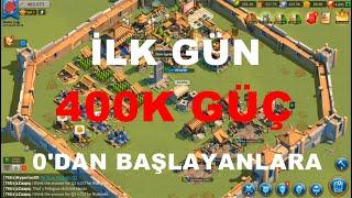 JUMPTAN SONRAKİ İLK GÜN | Rise Of Kingdoms