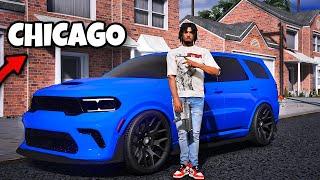 On DEMON TIME in the Street of CHICAGO in GTA 5 RP!