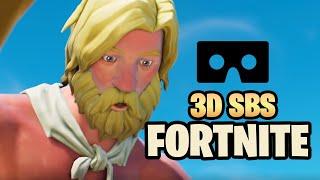 3D VR Video Fortnite DESERT ISLAND FLARE 3D SBS 【VR Box, Google Cardboard】