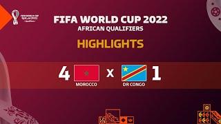 Morocco  DR Congo  Highlights - FIFA World Cup 2022 African Qualifiers | 2nd leg