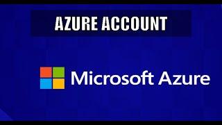 Create Azure free account - free trial Azure account